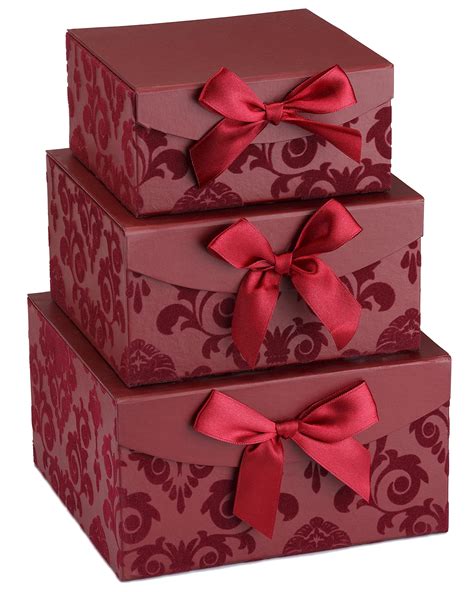 Red Gift Boxes 